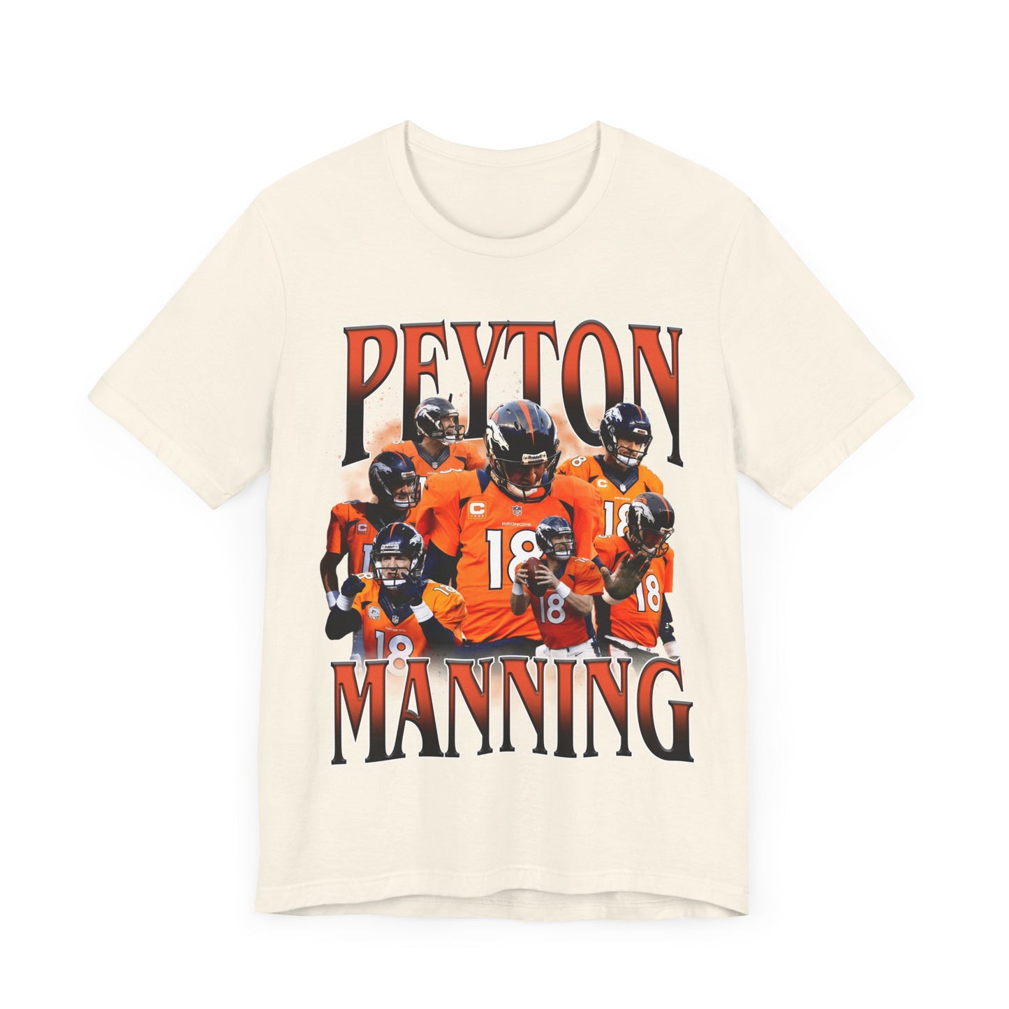 Vintage 90s Football Bootleg Style T-Shirt PEYTON MANNING Unisex Tee Shirt