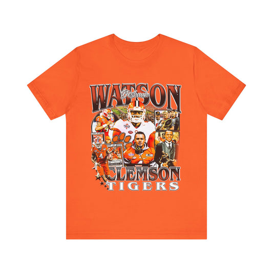 Vintage 90s Football Bootleg Style TShirt DESHAUN WATSON 90s Unisex Graphic Tee