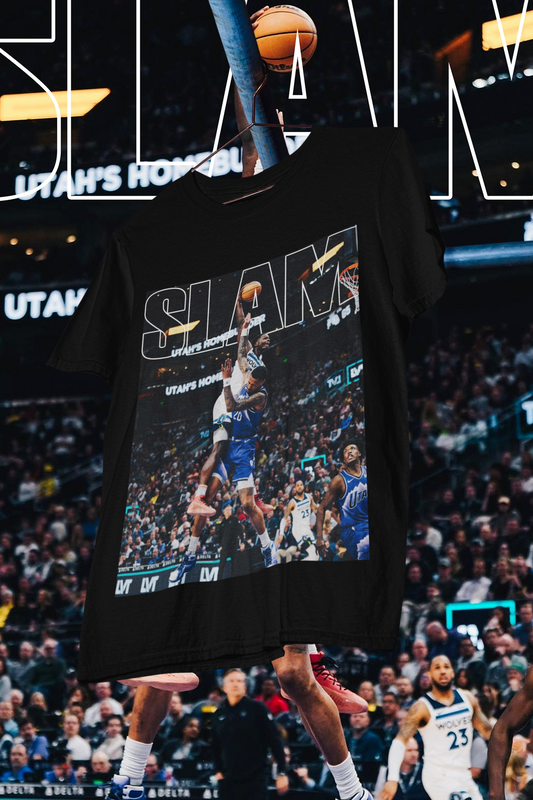ANTHONY EDWARDS SLAM- shirt design, Bootleg tees design, ready to print, Printable design basketball, 90s, DTF,DTG,300 DPI