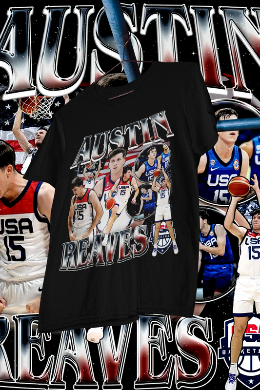 AUSTIN REAVES- shirt design, Bootleg tees design, ready to print, Printable design basketball, 90s, DTF,DTG,300 DPI