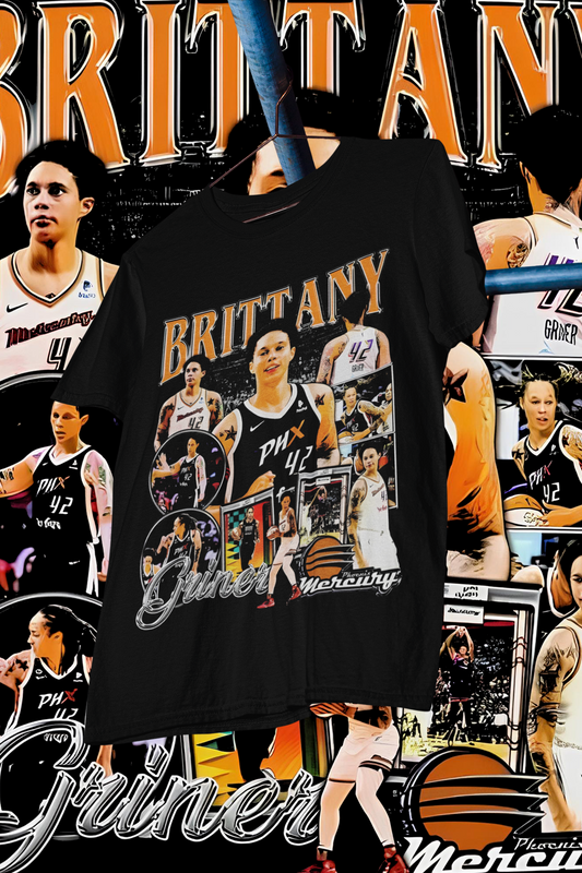 BRITTANY GRINER - shirt design, Bootleg tees design, ready to print, Printable design basketball, 90s, DTF,DTG,300 DPI