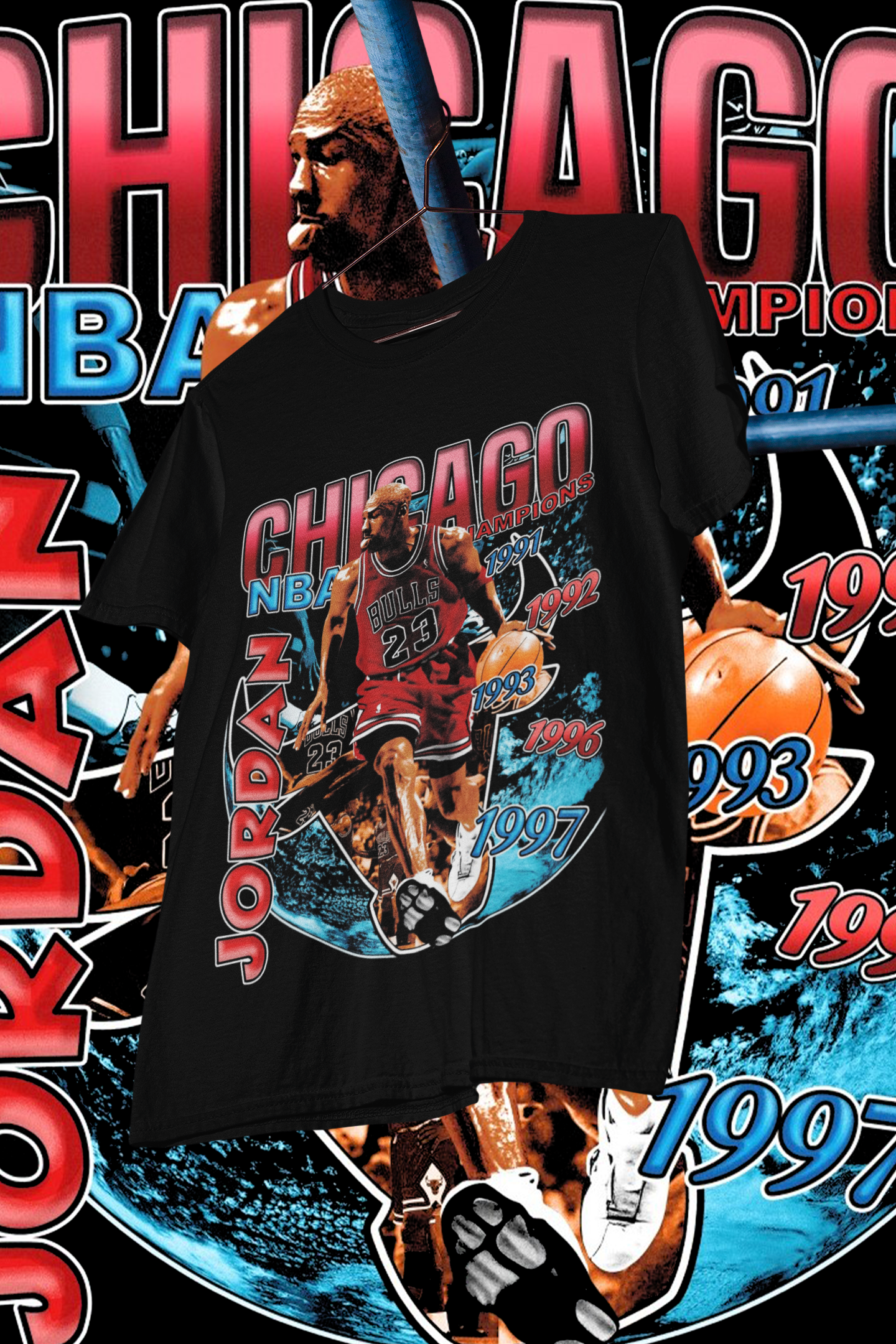 CHICAGO DYNASTY - shirt design, Bootleg tees design, ready to print, Printable design basketball, 90s, DTF,DTG,300 DPI