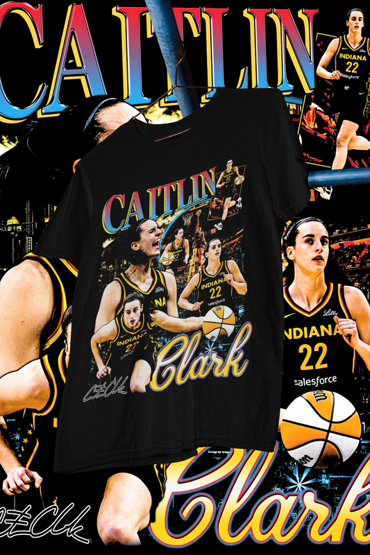 CAITLIN CLARK - shirt design, Bootleg tees design, ready to print, Printable design basketball, 90s, DTF,DTG,300 DPI