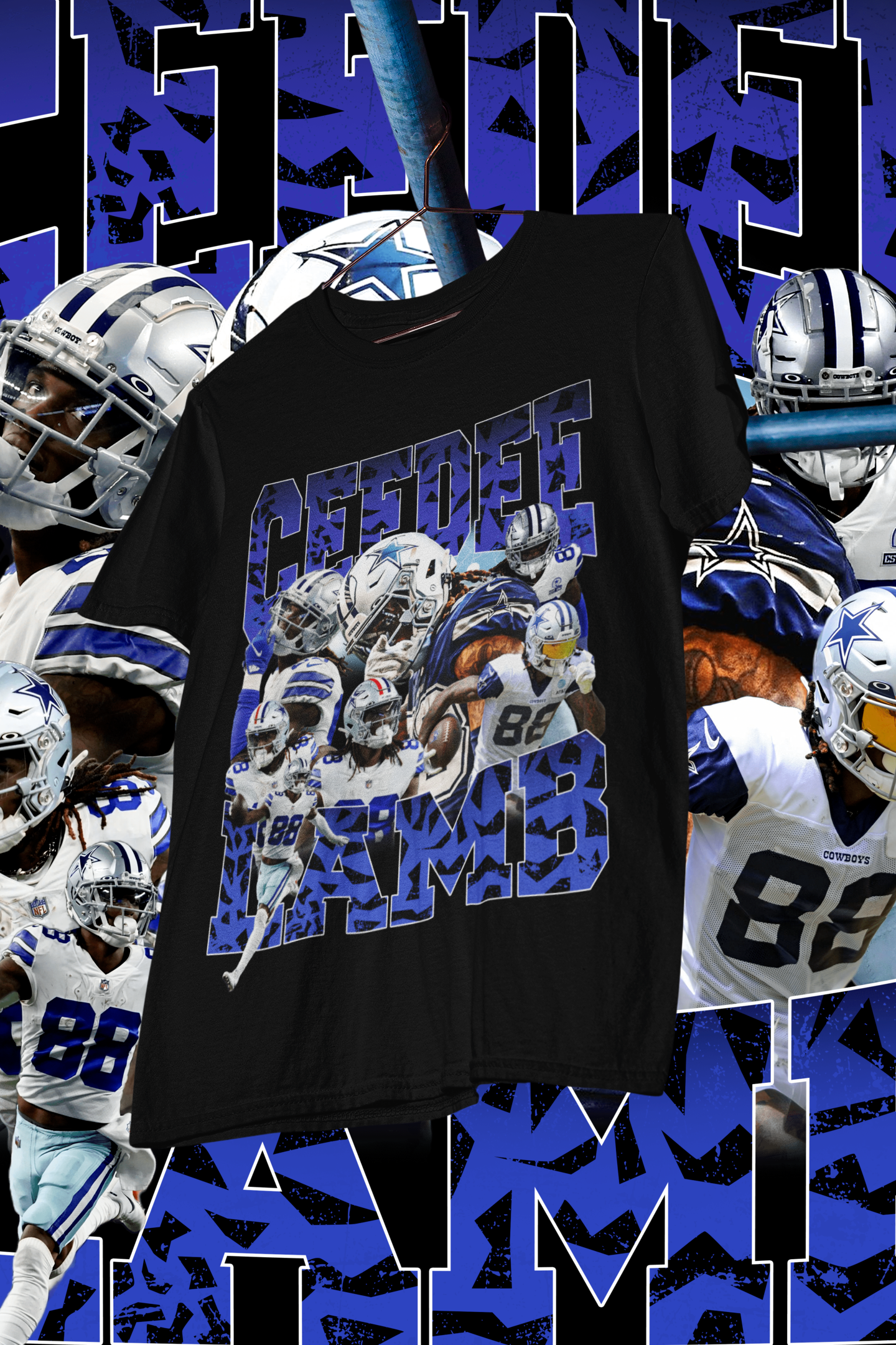 CEEDEE LAMB- shirt design, Bootleg tees design, ready to print, Printable design basketball, 90s, DTF,DTG,300 DPI