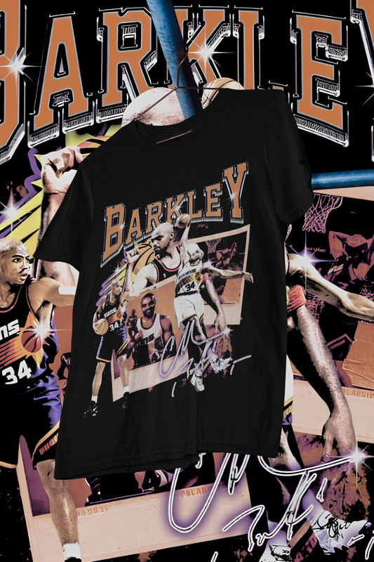 CHARLES BARKLEY- shirt design, Bootleg tees design, ready to print, Printable design basketball, 90s, DTF,DTG,300 DPI