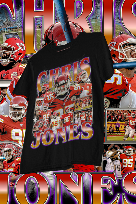 CHRIS JONES - shirt design, Bootleg tees design, ready to print, Printable design basketball, 90s, DTF,DTG,300 DPI
