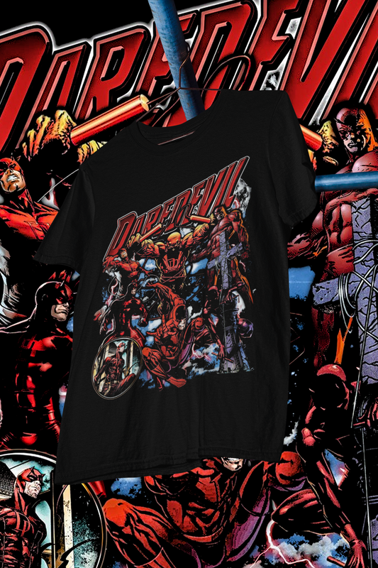 DAREDEVIL - shirt design, Bootleg tees design, ready to print, Printable design superhero, 90s, DTF,DTG,300 DPI