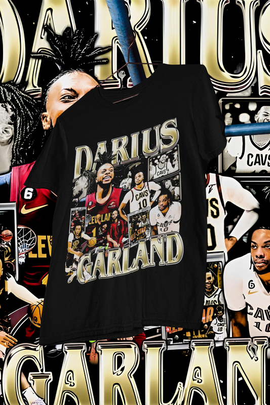 DARIUS GARLAND - shirt design, Bootleg tees design, ready to print, Printable design basketball, 90s, DTF,DTG,300 DPI