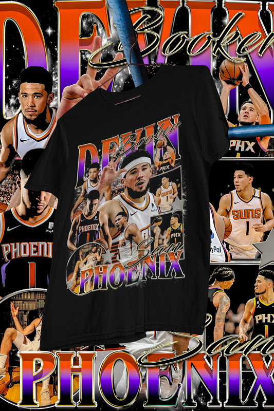 DEVIN BOOKER- shirt design, Bootleg tees design, ready to print, Printable design basketball, 90s, DTF,DTG,300 DPI