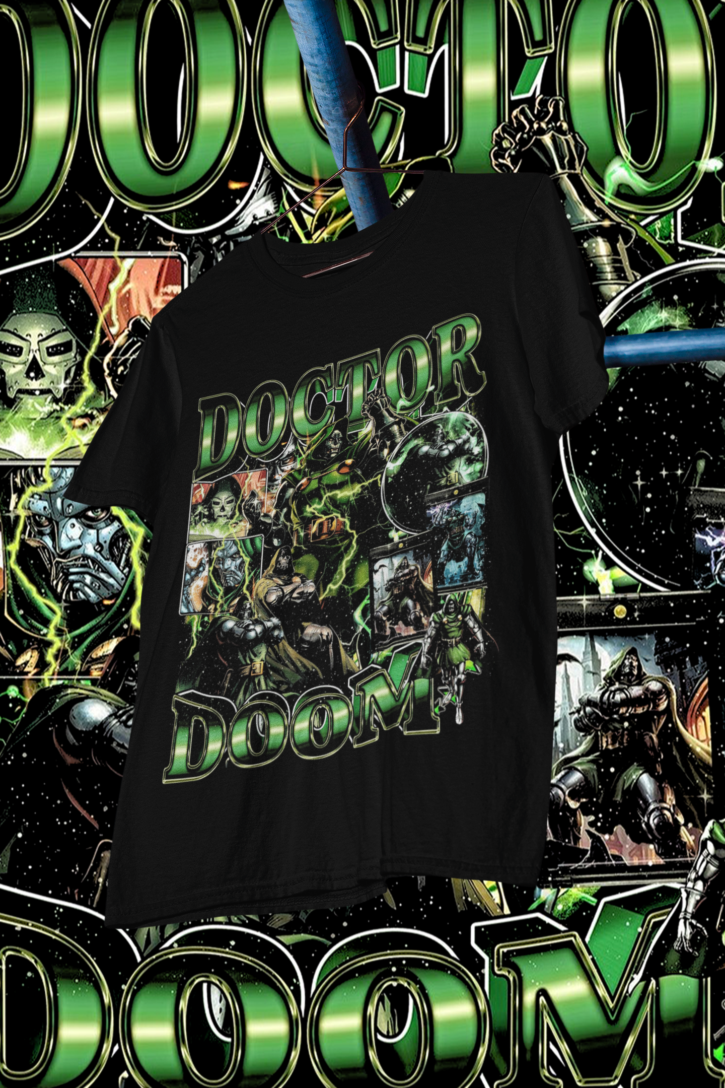 DOCTOR DOOM - shirt design, Bootleg tees design, ready to print, Printable design superhero, 90s, DTF,DTG,300 DPI