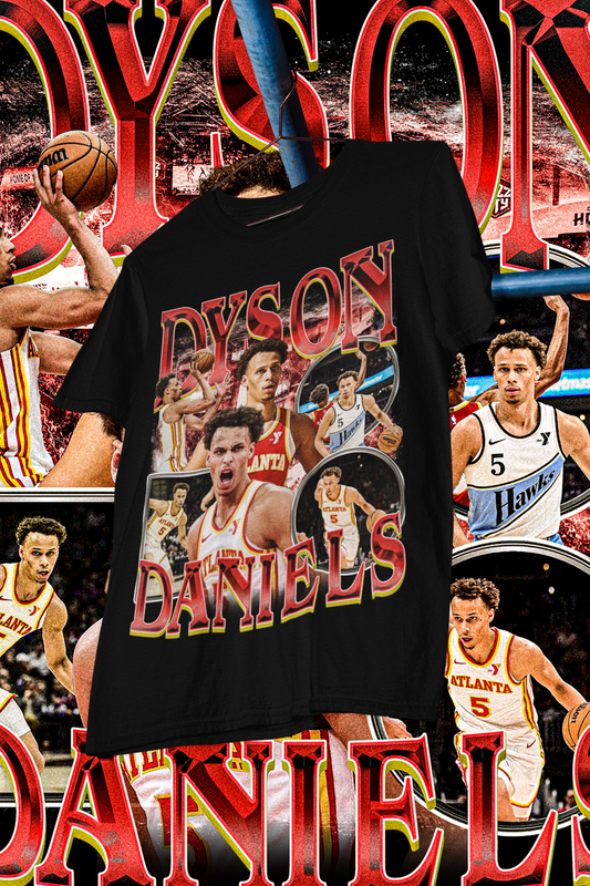 DYSON DANIELS - shirt design, Bootleg tees design, ready to print, Printable design basketball, 90s, DTF,DTG,300 DPI