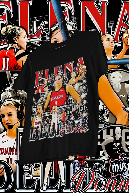 ELENA DELLA DONNE- shirt design, Bootleg tees design, ready toprint, Printable design basketball, 90s, DTF,DTG,300 DPI