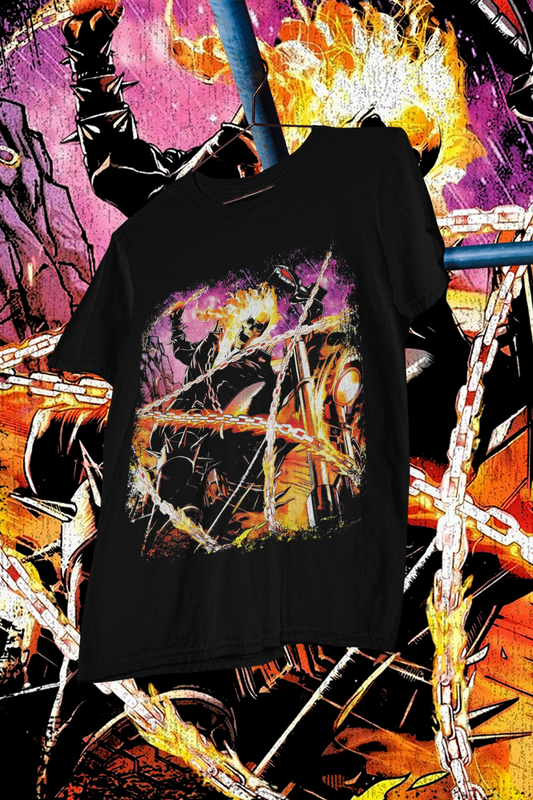 GHOST RIDER - shirt design, Bootleg tees design, ready to print, Printable design superhero, 90s, DTF,DTG,300 DPI