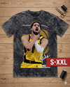 TYRESE HALIBURTON THE CHOKE Jumbo Print Acid Washed Vintage 90s Style Heavyweight T Shirt