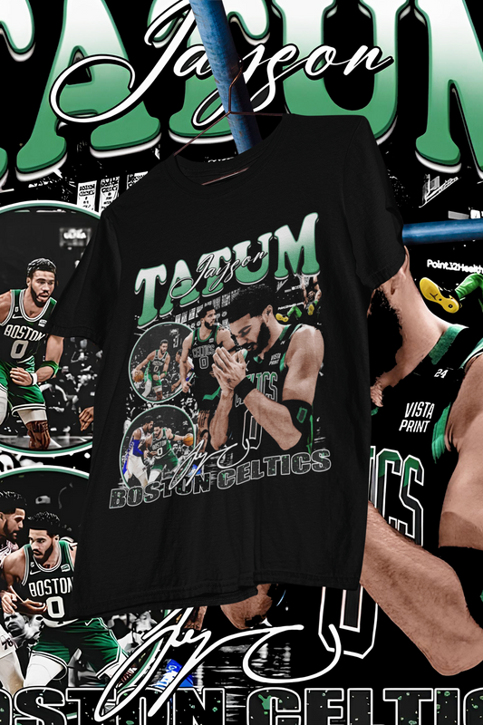 JAYSON TATUM- shirt design, Bootleg tees design, ready to print, Printable design basketball, 90s, DTF,DTG,300 DPI