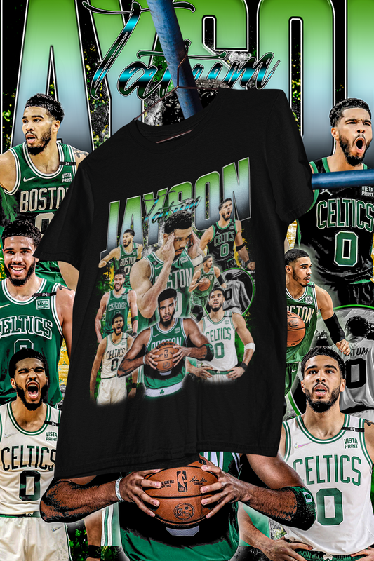 JAYSON TATUM- shirt design, Bootleg tees design, ready to print, Printable design basketball, 90s, DTF,DTG,300 DPI