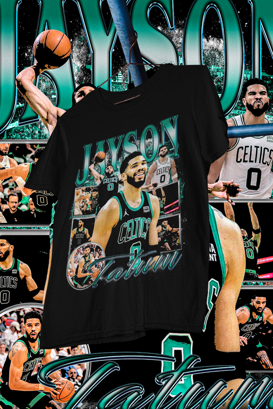 JAYSON TATUM - shirt design, Bootleg tees design, ready to print, Printable design basketball, 90s, DTF,DTG,300 DPI