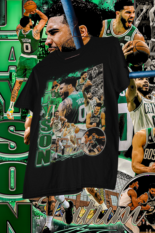JAYSON TATUM - shirt design, Bootleg tees design, ready to print, Printable design basketball, 90s, DTF,DTG,300 DPI