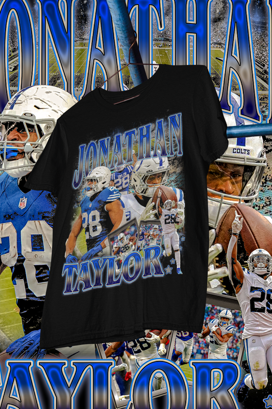 JONATHAN TAYLOR -shirt design, Bootleg tees design, ready to print, Printable design basketball, 90s, DTF,DTG,300 DPI