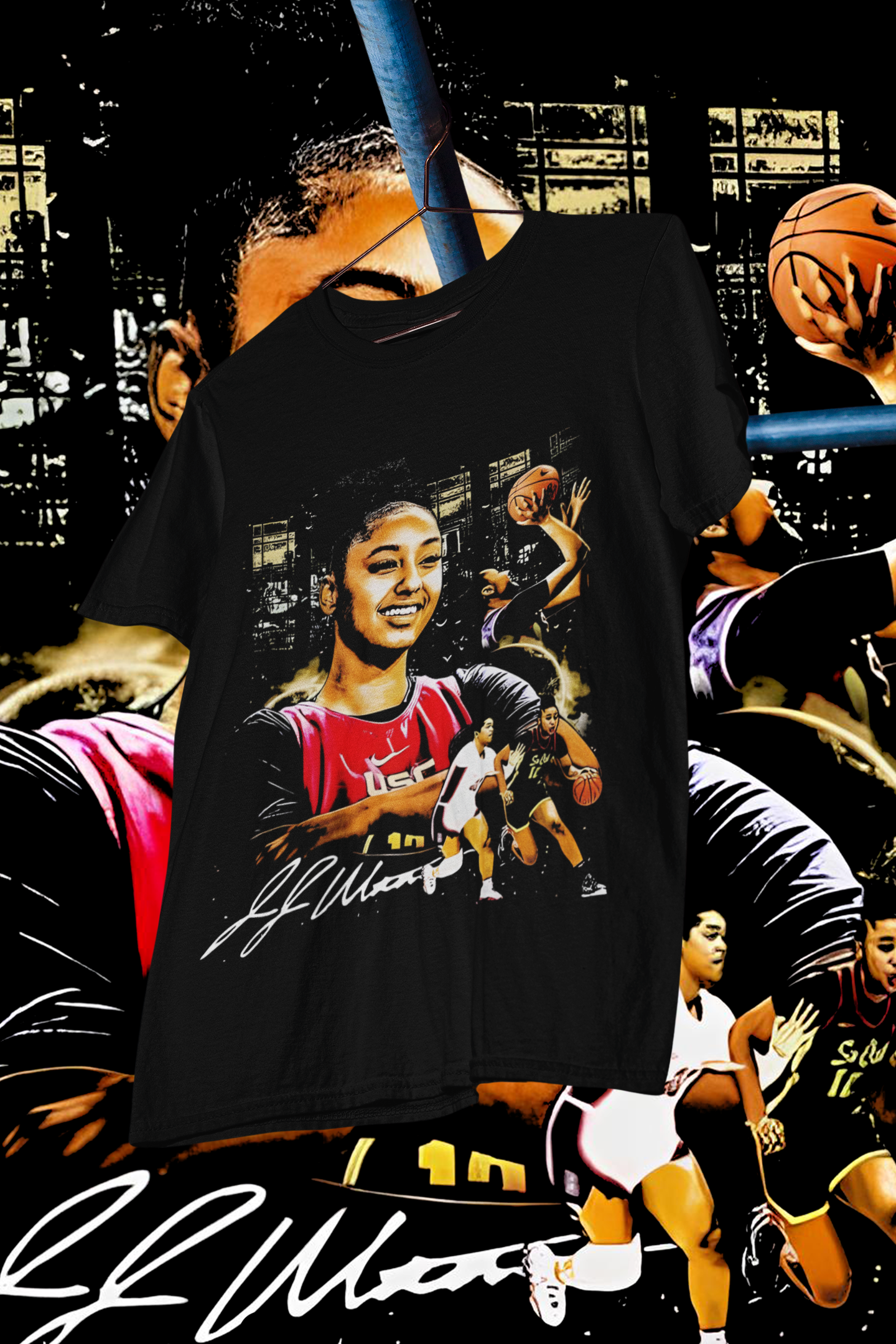 JUJU WATKINS -shirt design, Bootleg tees design, ready to print, Printable design basketball, 90s, DTF,DTG,300 DPI