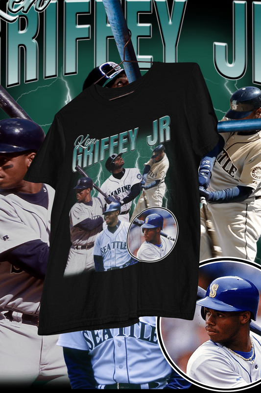 KEN GRIFFEY JR -shirt design, Bootleg tees design, ready to print, Printable design basketball, 90s, DTF,DTG,300 DPI