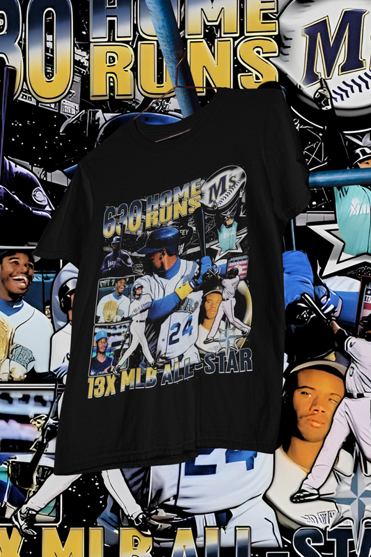 KEN GRIFFEY JR- shirt design, Bootleg tees design, ready to print, Printable design basketball, 90s, DTF,DTG,300 DPI