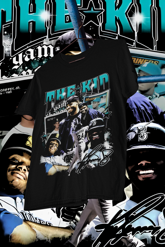 KEN GRIFFEY JR- shirt design, Bootleg tees design, ready to print, Printable design basketball, 90s, DTF,DTG,300 DPI