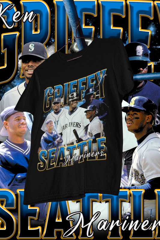 KEN GRIFFEY JR -shirt design, Bootleg tees design, ready to print, Printable design basketball, 90s, DTF,DTG,300 DPI