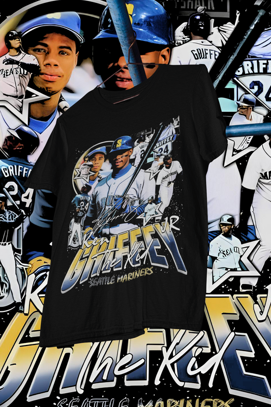 KEN GRIFFEY JR- shirt design, Bootleg tees design, ready to print, Printable design basketball, 90s, DTF,DTG,300 DPI