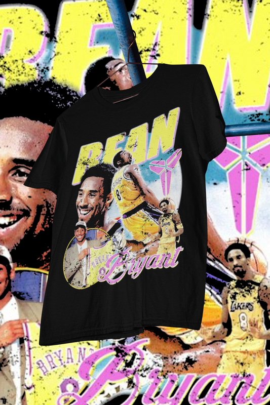 KOBE BEAN BRYANT - shirt design, Bootleg tees design, ready to print, Printable design basketball, 90s, DTF,DTG,300 DPI