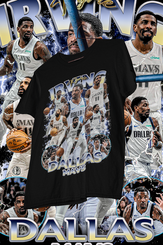 KYRIE IRVING-shirt design, Bootleg tees design, ready to print, Printable design basketball, 90s, DTF,DTG,300 DPI