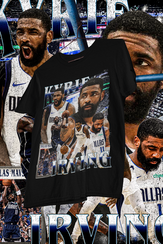 KYRIE IRVING-shirt design, Bootleg tees design, ready to print, Printable design basketball, 90s, DTF,DTG,300 DPI