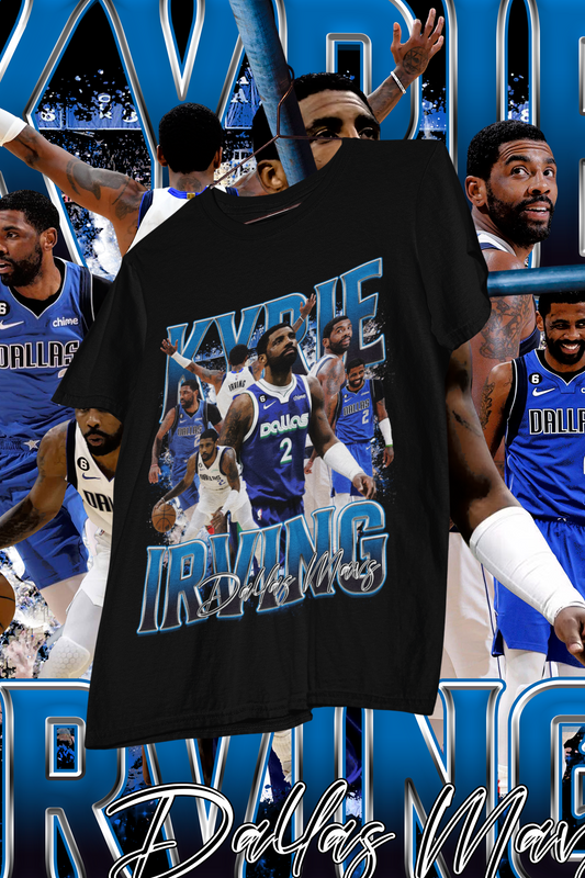 KYRIE IRVING-shirt design, Bootleg tees design, ready to print, Printable design basketball, 90s, DTF,DTG,300 DPI