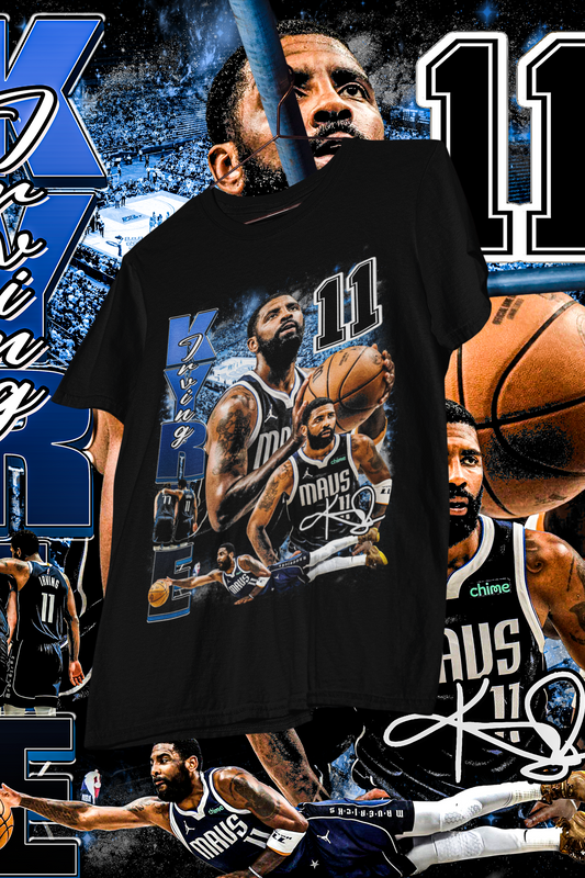 KYRIE IRVING-shirt design, Bootleg tees design, ready to print, Printable design basketball, 90s, DTF,DTG,300 DPI