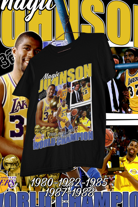 MAGIC JOHNSON- shirt design, Bootleg tees design, ready to print, Printable design basketball, 90s, DTF,DTG,300 DPI