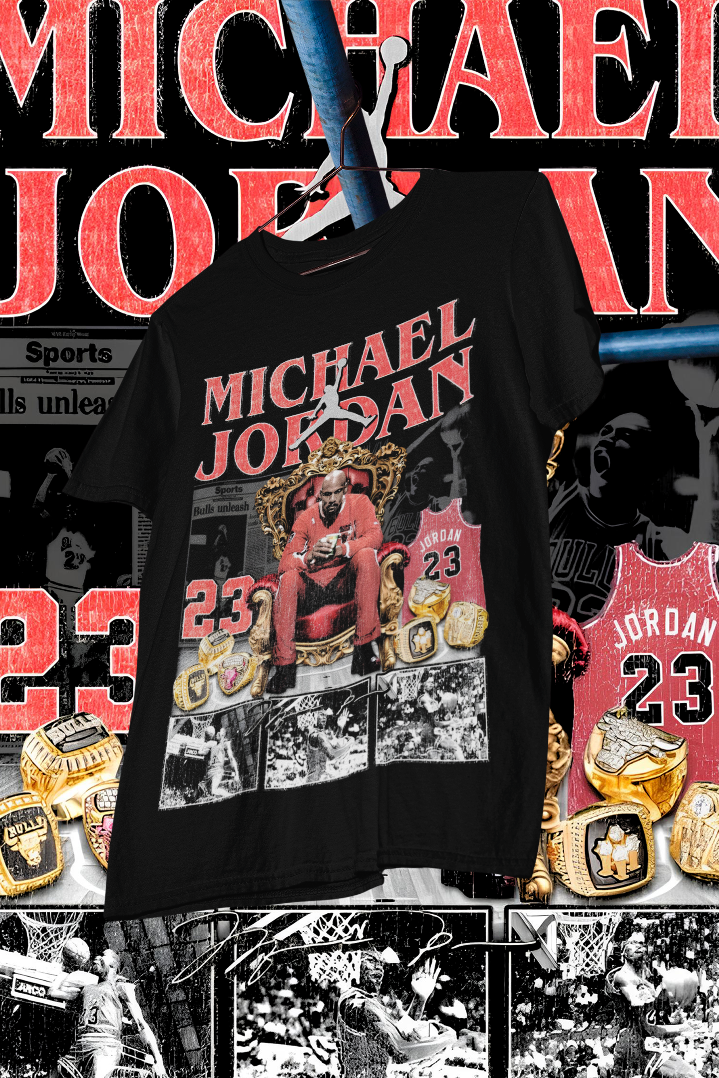 MICHAEL JORDAN THE THRONE - shirt design, Bootleg tees design, ready to print, Printable design basketball, 90s, DTF,DTG,300 DPI