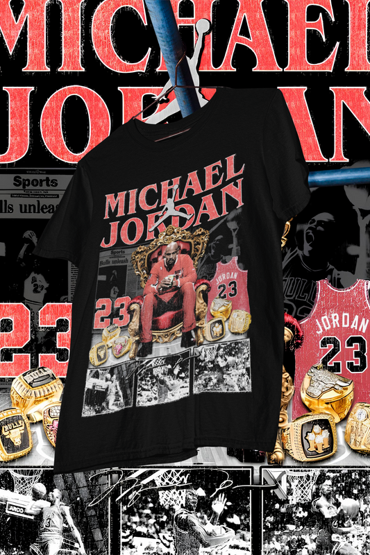 MICHAEL JORDAN THE THRONE - shirt design, Bootleg tees design, ready to print, Printable design basketball, 90s, DTF,DTG,300 DPI