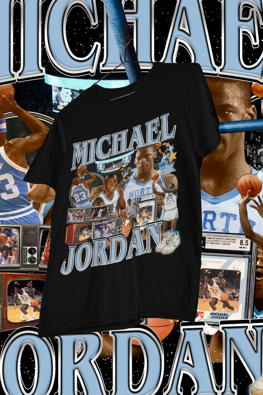 MICHAEL JORDAN COLLEGE- shirt design, Bootleg tees design, ready to print, Printable design basketball, 90s, DTF,DTG,300 DPI