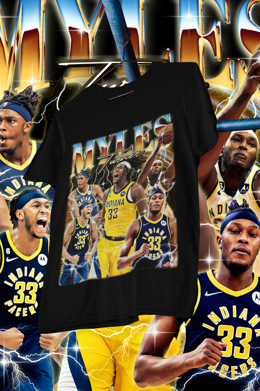 MYLES TURNER- shirt design, Bootleg tees design, ready to print, Printable design basketball, 90s, DTF,DTG,300 DPI