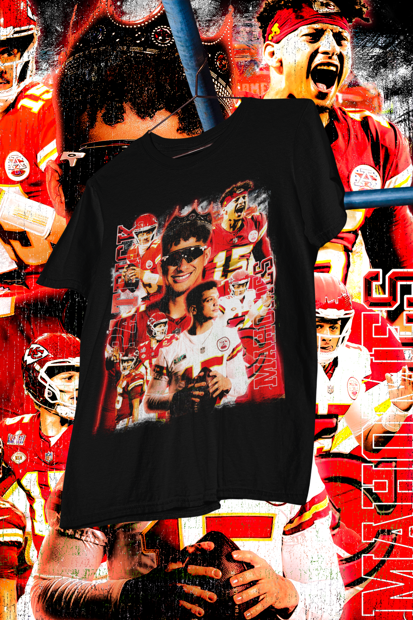 PATRICK MAHOMES- shirt design, Bootleg tees design, ready to print, Printable design basketball, 90s, DTF,DTG,300 DPI