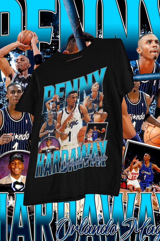 PENNY HARDAWAY- shirt design, Bootleg tees design, ready to print, Printable design basketball, 90s, DTF,DTG,300 DPI