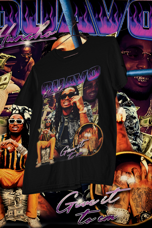 QUAVO HUNCHO- shirt design, Bootleg tees design, ready to print, Printable design basketball, 90s, DTF,DTG,300 DPI