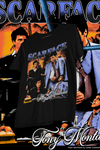 SCARFACE TONY MONTANA BLUE - shirt design, Bootleg tees design, ready to print, Printable design basketball, 90s, DTF,DTG,300 DPI