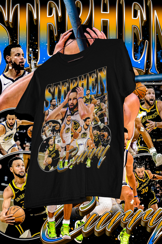 STEPHEN CURRY - shirt design, Bootleg tees design, ready to print, Printable design basketball, 90s, DTF,DTG,300 DPI