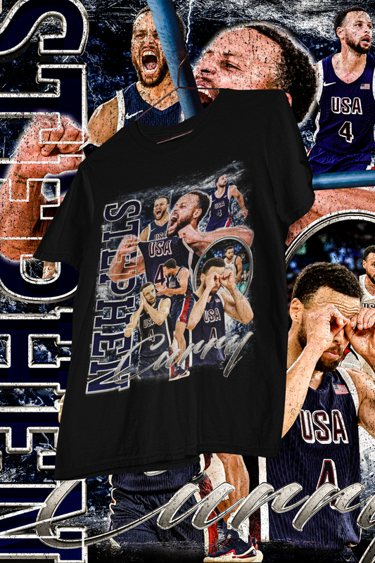 STEPHEN CURRY USA- shirt design, Bootleg tees design, ready to print, Printable design basketball, 90s, DTF,DTG,300 DPI