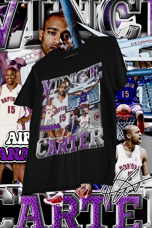VINCE CARTER AIR CANADA - shirt design, Bootleg tees design, ready to print, Printable design basketball, 90s, DTF,DTG,300 DPI
