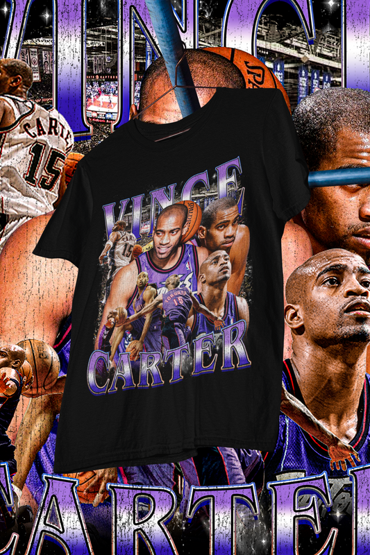 VINCE CARTER 2000 - shirt design, Bootleg tees design, ready to print, Printable design basketball, 90s, DTF,DTG,300 DPI