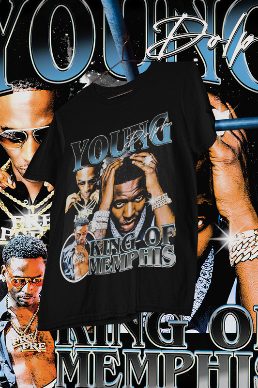 YOUNG DOLPH - shirt design, Bootleg tees design, ready to print, Printable design basketball, 90s, DTF,DTG,300 DPI