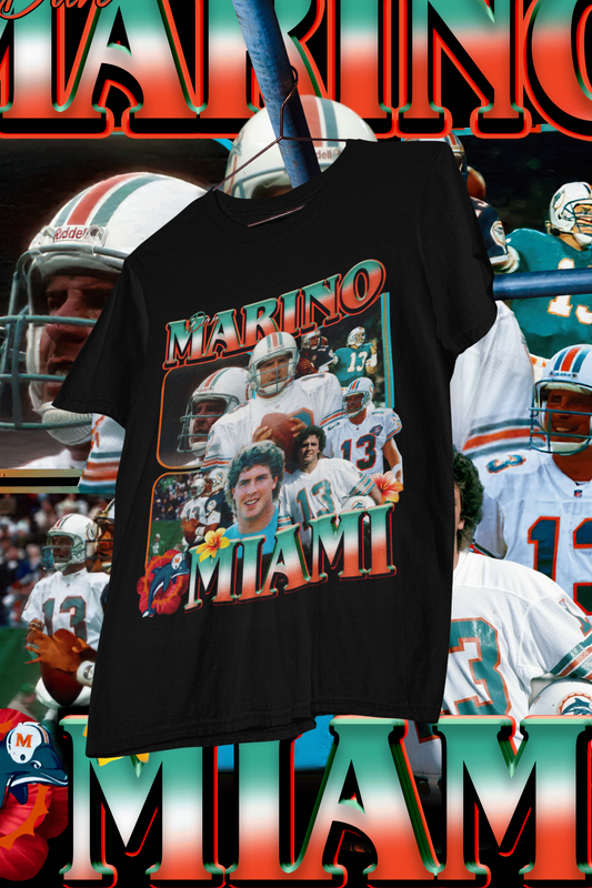 DAN MARINO- shirt design, Bootleg tees design, ready to print, Printable design basketball, 90s, DTF,DTG,300 DPI