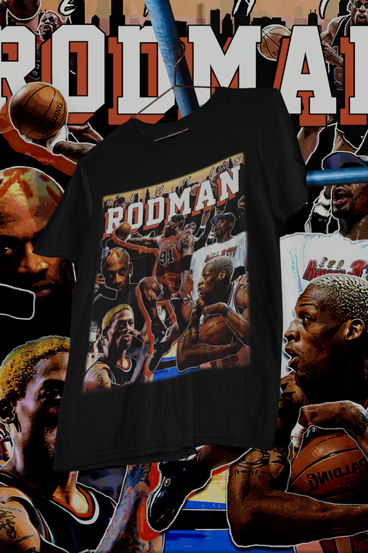 DENNIS RODMAN - shirt design, Bootleg tees design, ready to print, Printable design basketball, 90s, DTF,DTG,300 DPI